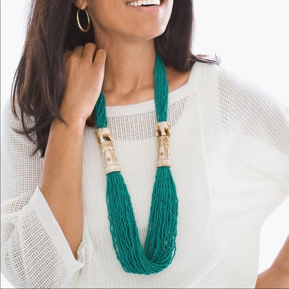 New ALYSIA MULTI-STRAND NECKLACE Chico’s